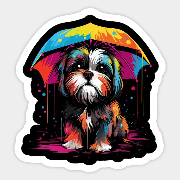 Shih tzu umbrella outlet